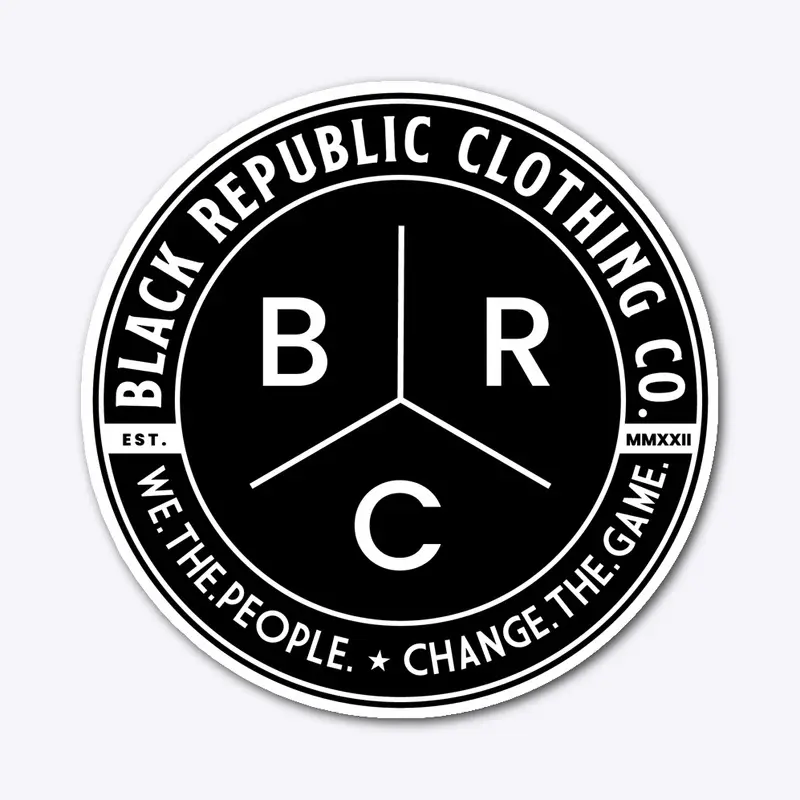 BLACK REPUBLIC BRC STICKER